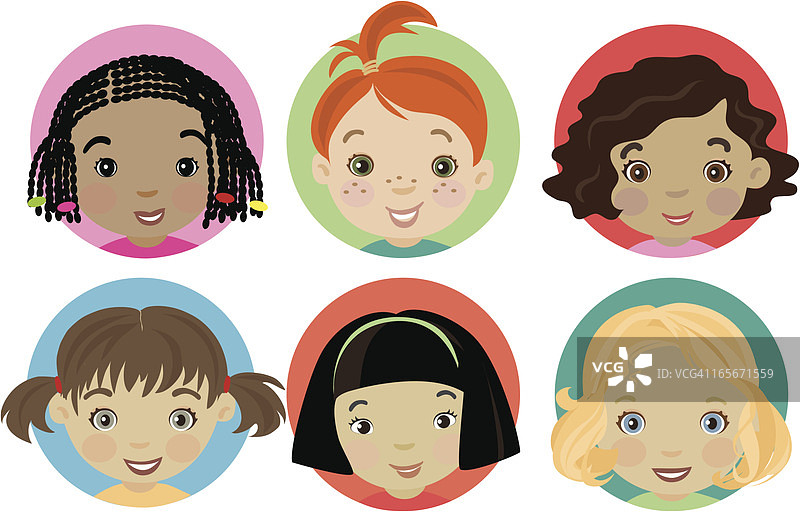 女孩们图片素材