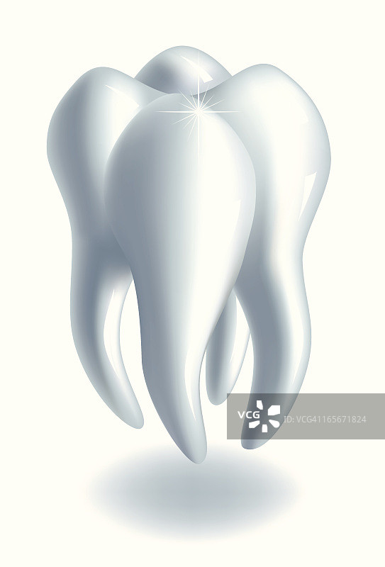 白色牙齿图片素材