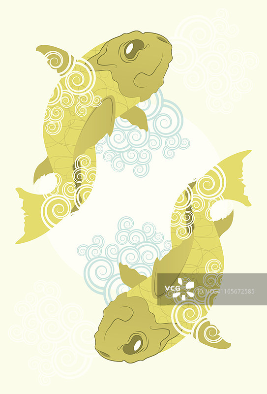 东方鱼饰品图片素材