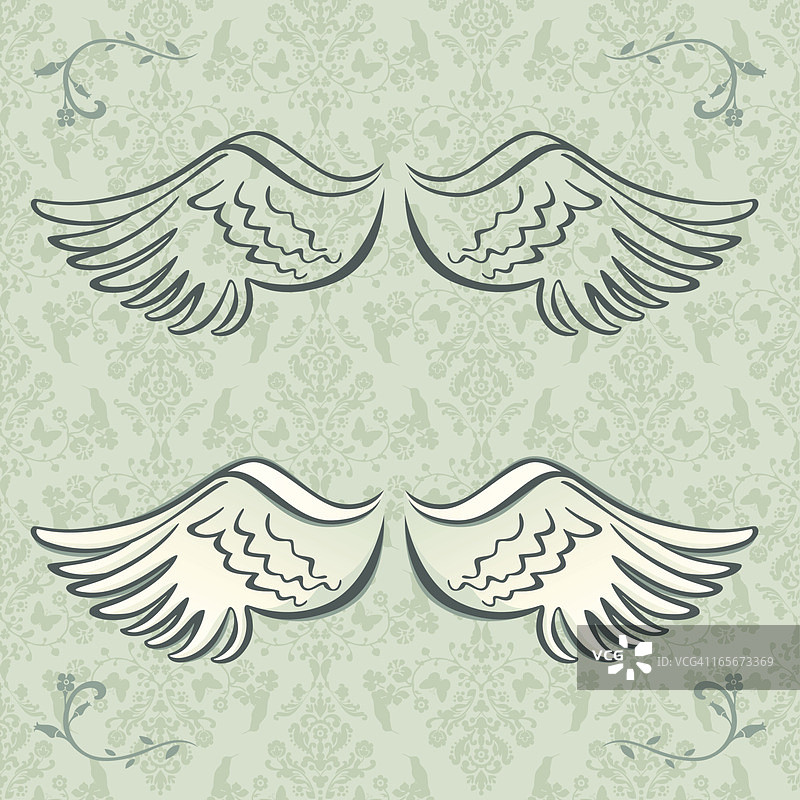 翅膀图片素材