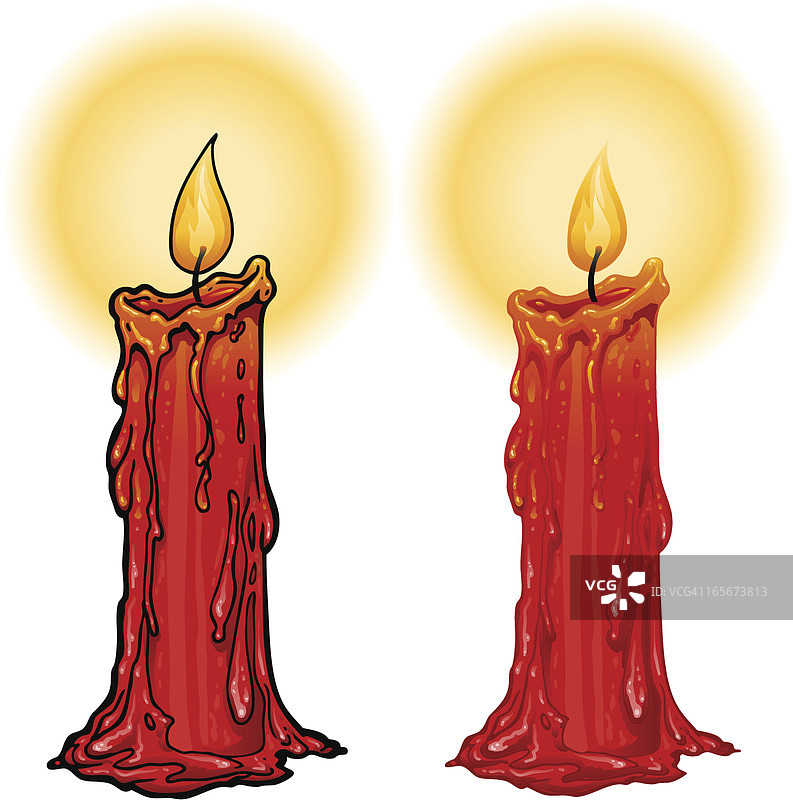 燃烧的蜡烛图片素材