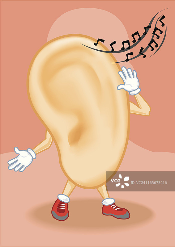 洗耳恭听图片素材