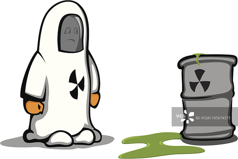 危险品防护服 - 废弃物图片素材