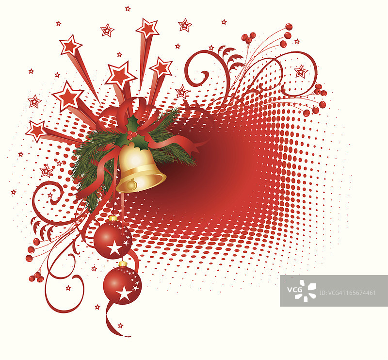 圣诞铃铛图片素材