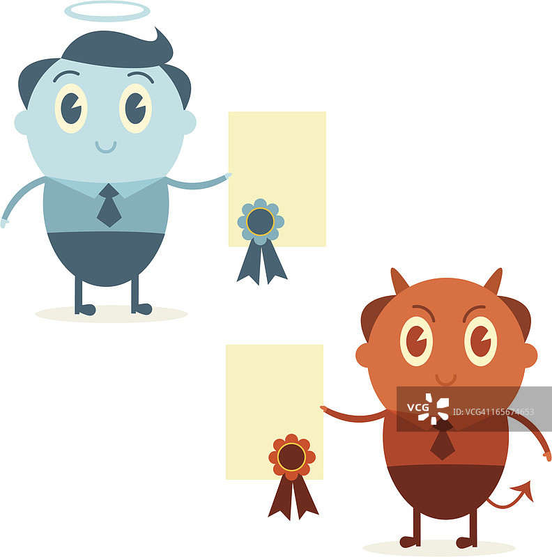 好与坏的交易图片素材