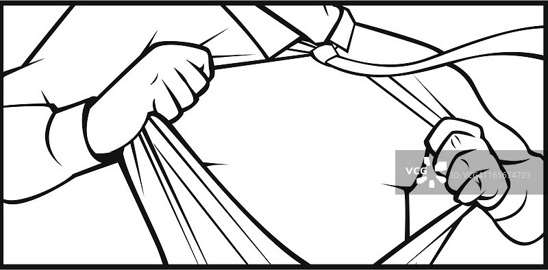 超级英雄变身黑白图图片素材