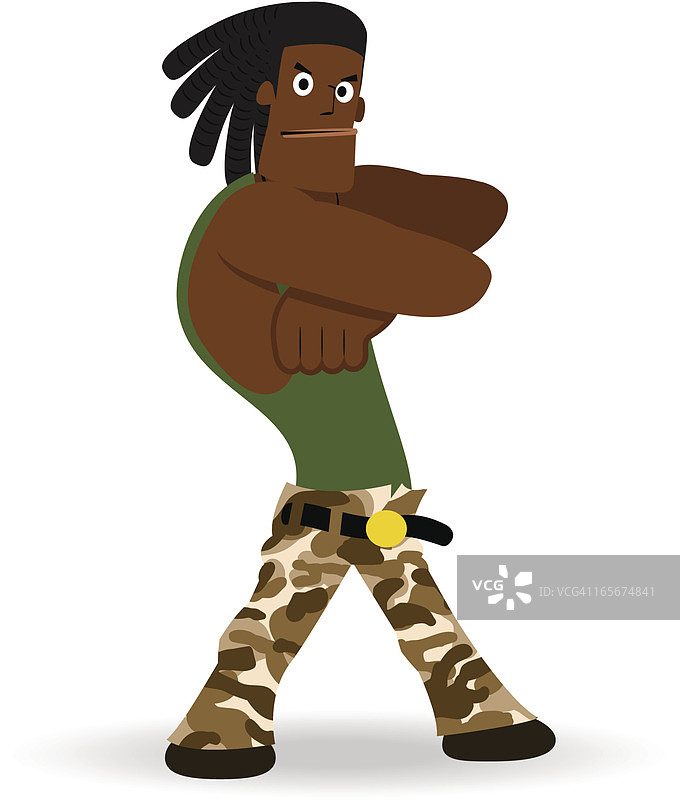 酷炫潮流的嘻哈男人图片素材