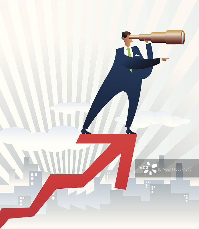 商务人士寻找更多机会图片素材