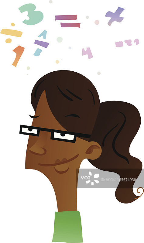 数学老师图片素材