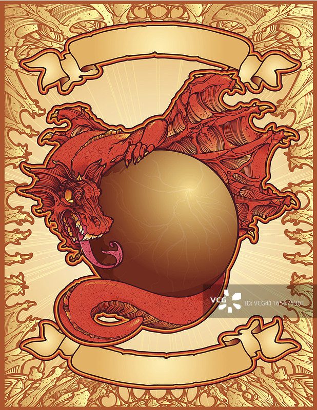 带banner的龙珠图片素材