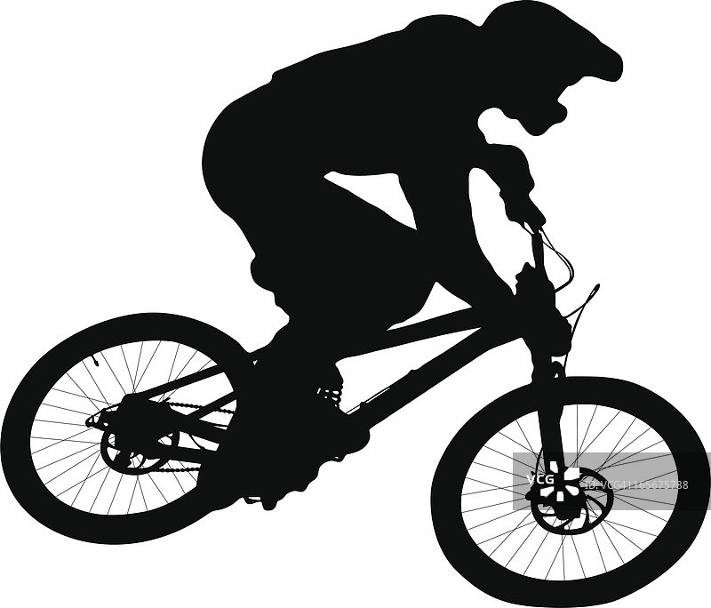 下坡路图片素材