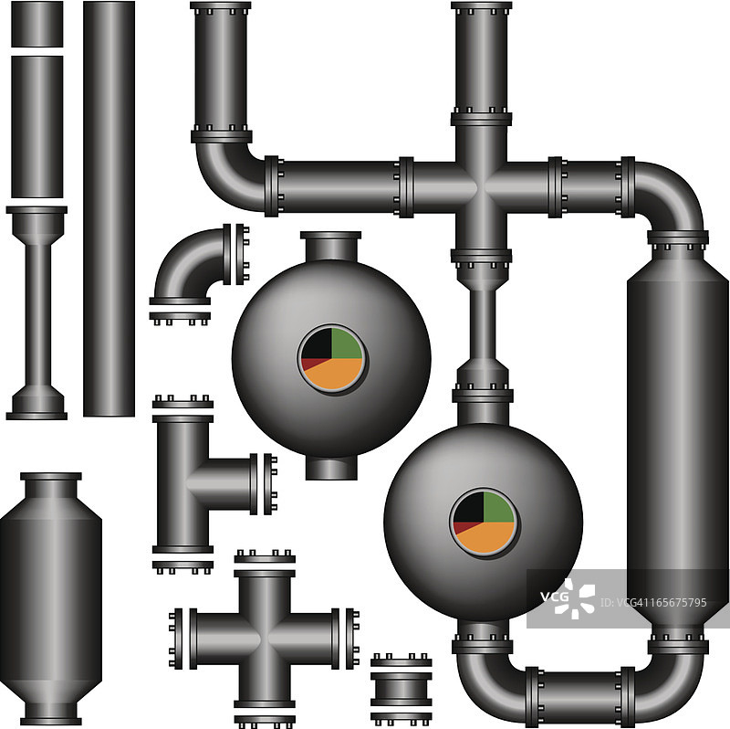 制作您自己的桩线图片素材
