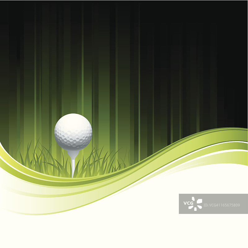 高尔夫球背景图片素材