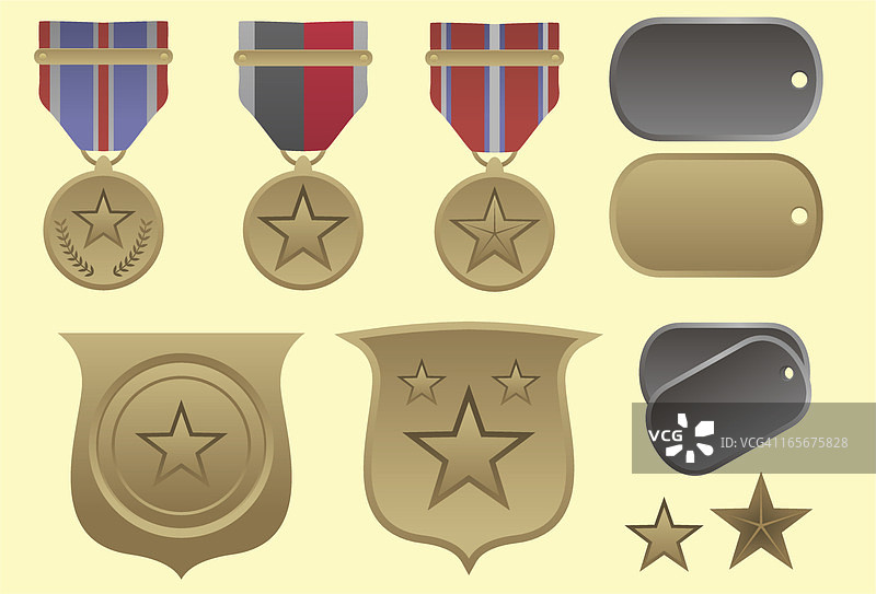 军功章图片素材