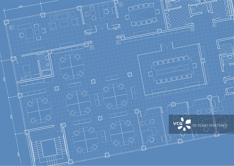 办公楼建筑设计图图片素材