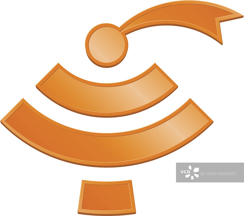 圣诞节RSS订阅树图片素材