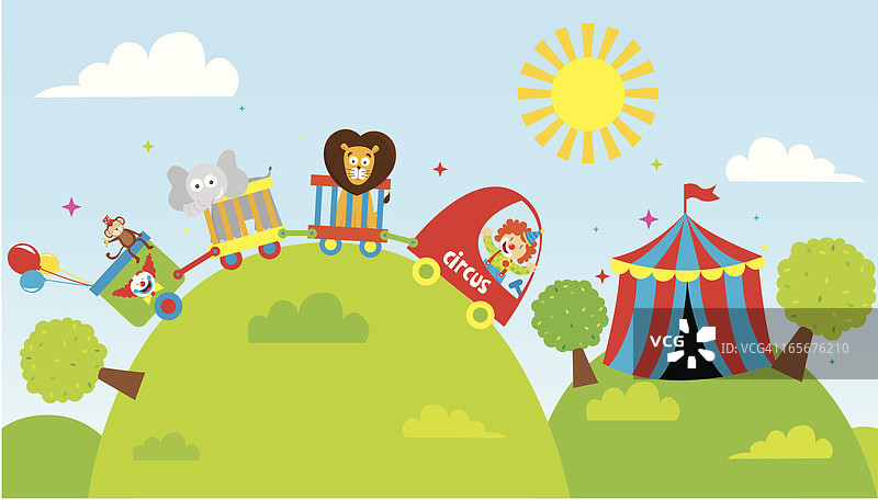 马戏团巡演图片素材
