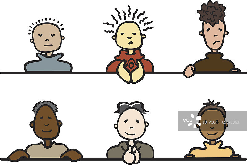 儿童表情图片素材