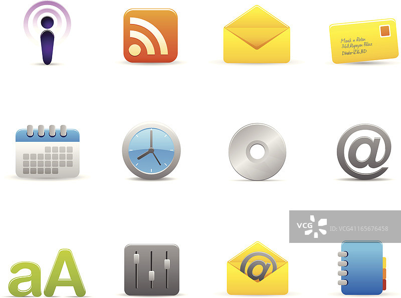 互联网图标合集图片素材