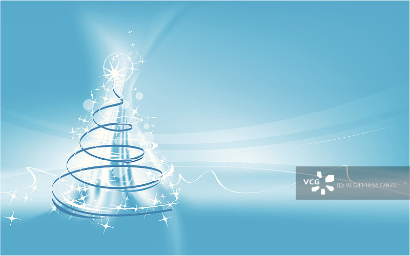 圣诞节程式化树背景图片素材