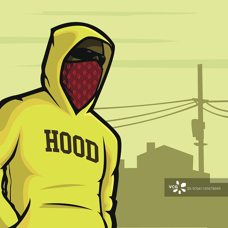 街区里的歹徒图片素材