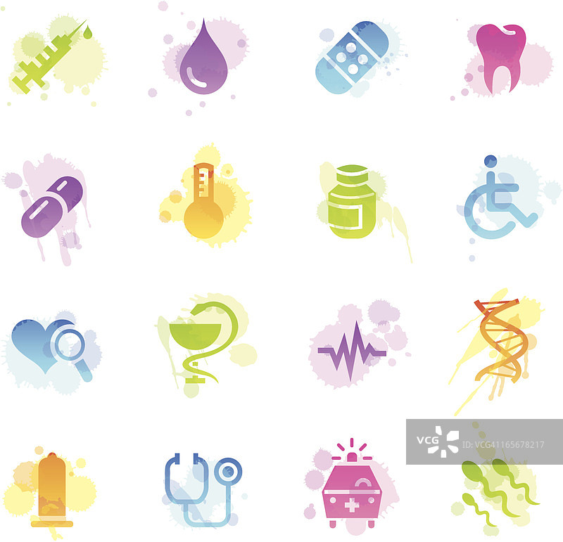 污渍图标 - 医疗图片素材