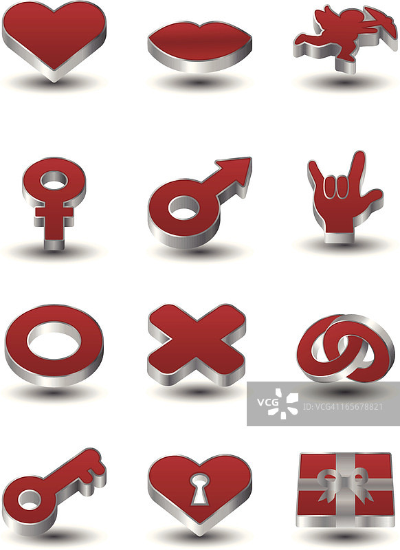 情人节图标图片素材