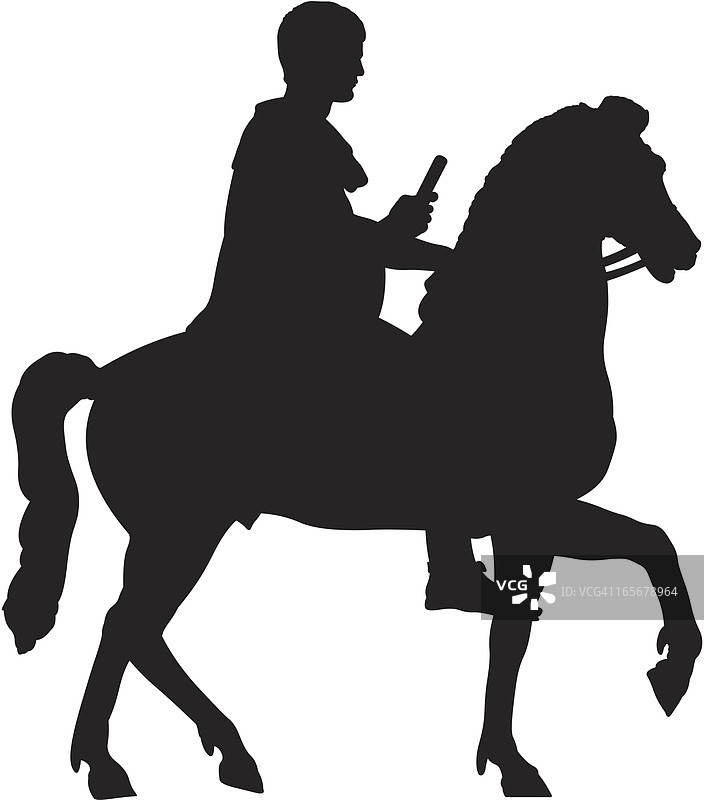 骑马的男人图片素材
