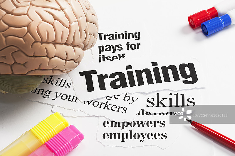 员工培训价值的头脑风暴图片素材