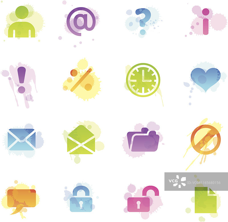 污渍图标-网页图片素材