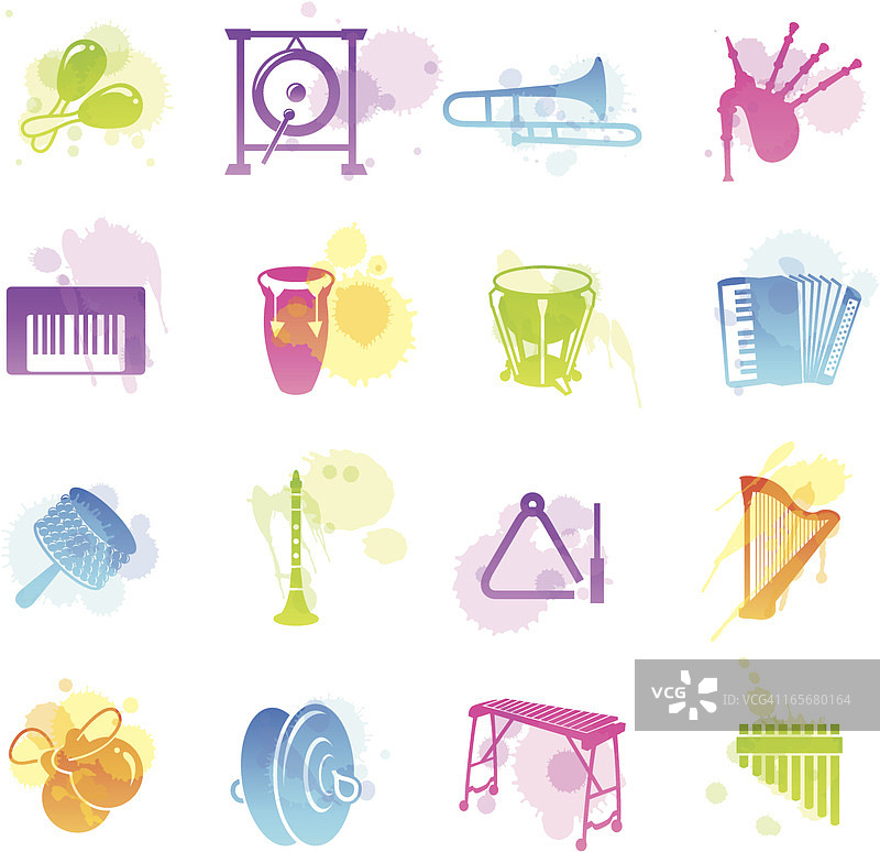 污渍图标 - 乐器图片素材