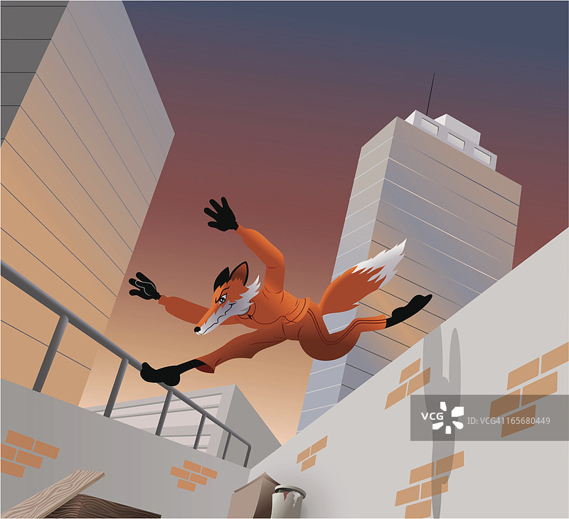 狐狸跑酷图片素材