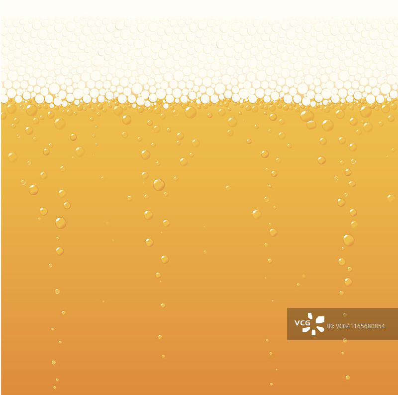 啤酒气泡图片素材