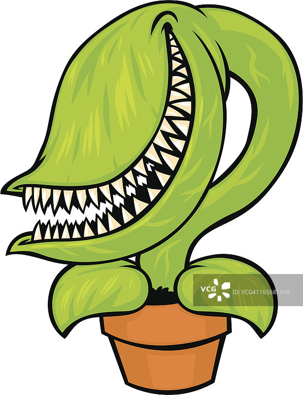 捕蝇草图片素材