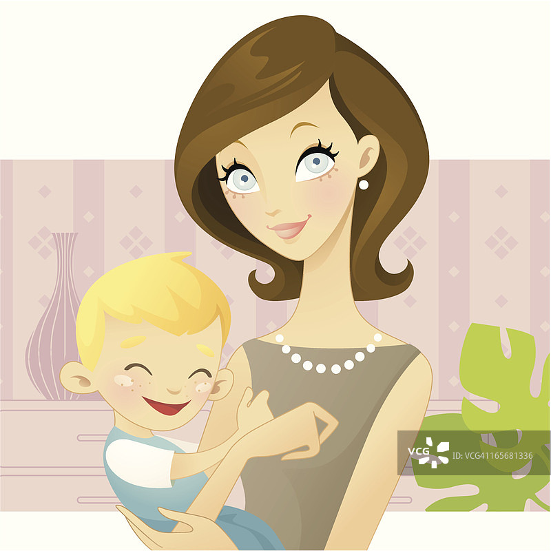 时髦的辣妈图片素材