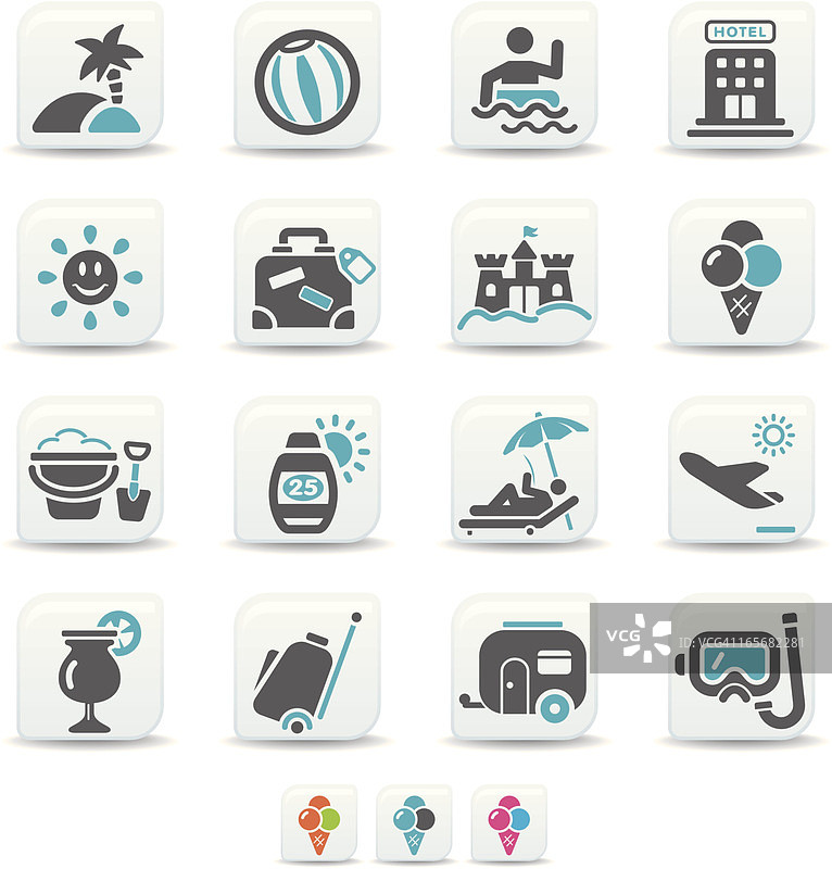 度假图标|simicoso系列图片素材