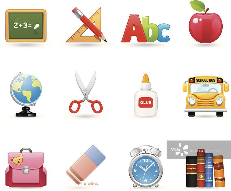 通用教育图标图片素材