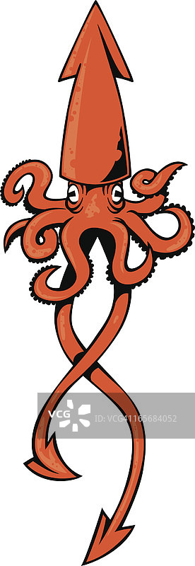 巨型鱿鱼图片素材