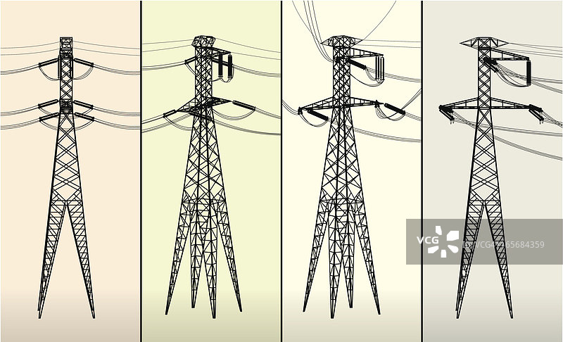 电塔图片素材
