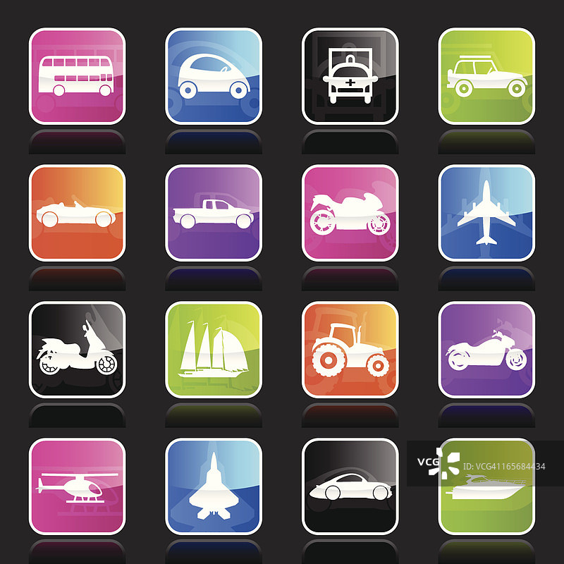 Ubergloss图标 - 交通运输图片素材