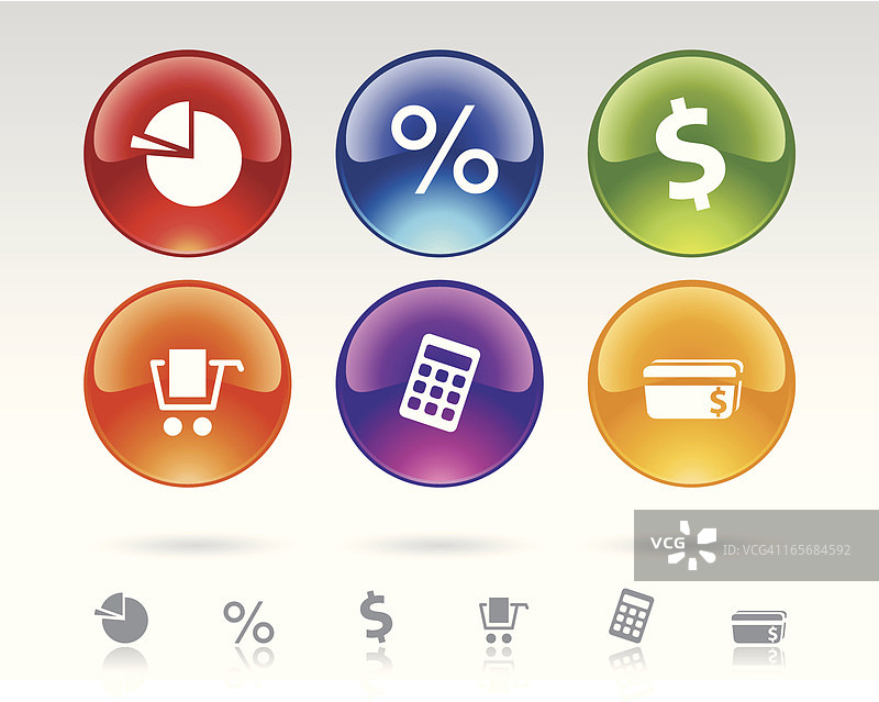 预算主题纽扣图片素材