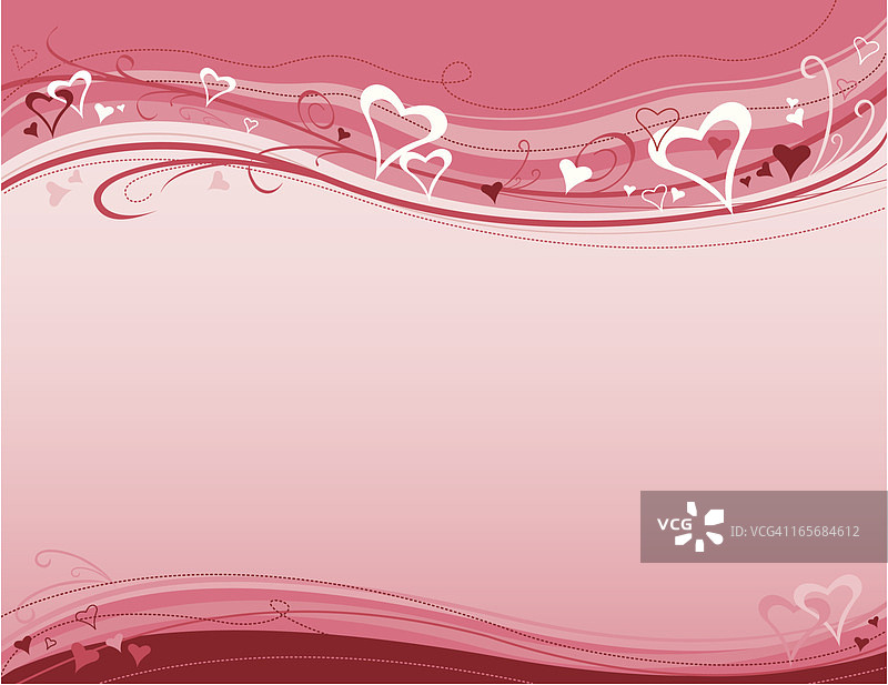 粉色情人节背景图片素材