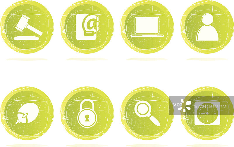 复古商务图标图片素材