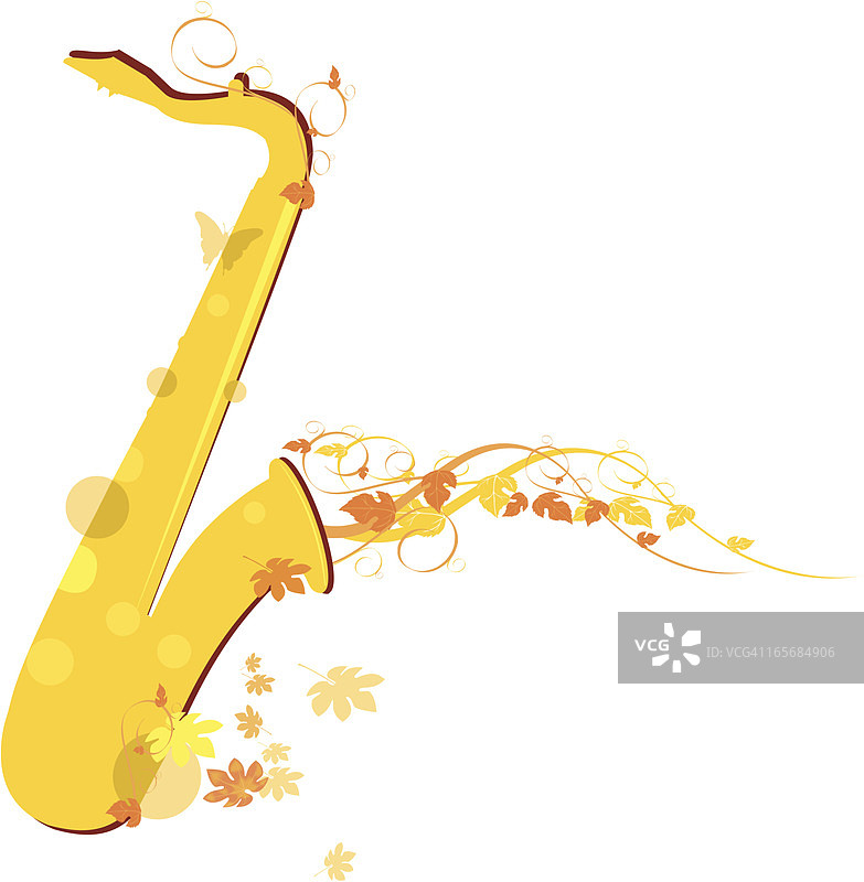 萨克斯风图片素材