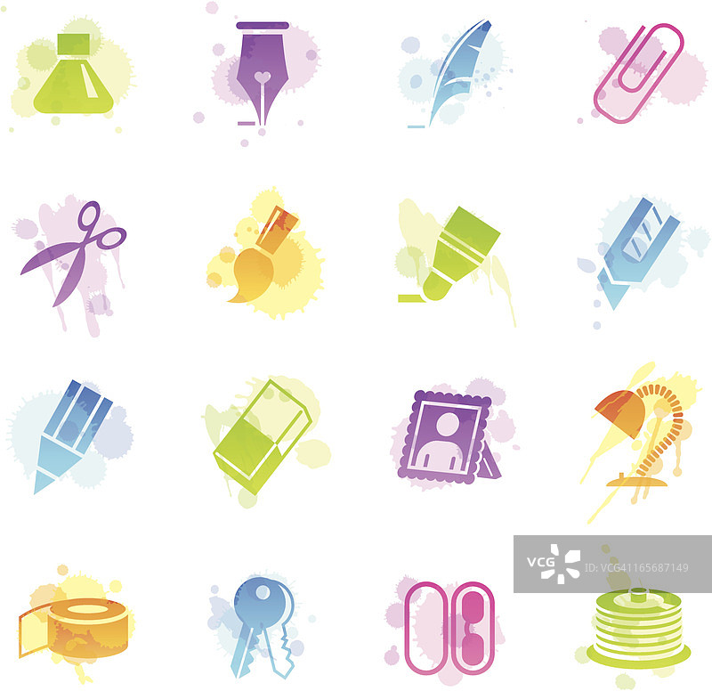 污渍图标 - 办公室图片素材