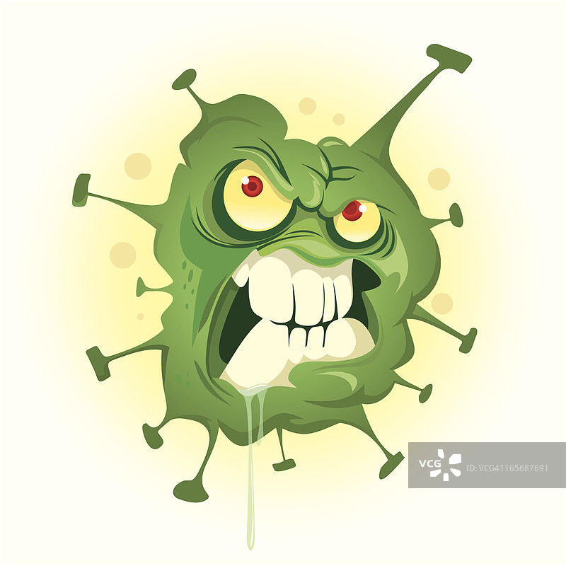 H1N1病毒图片素材