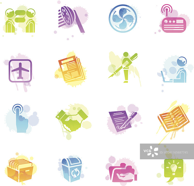 污渍图标 - 办公室图片素材