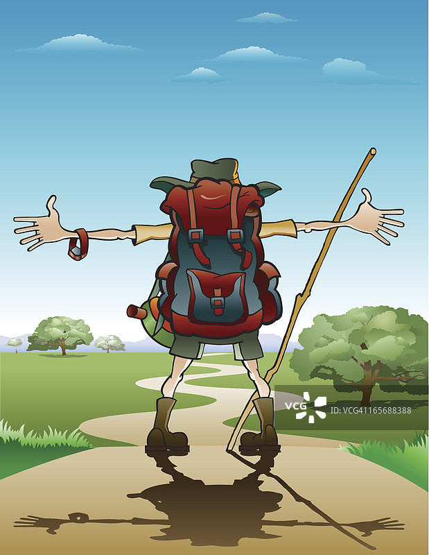 背包客图片素材