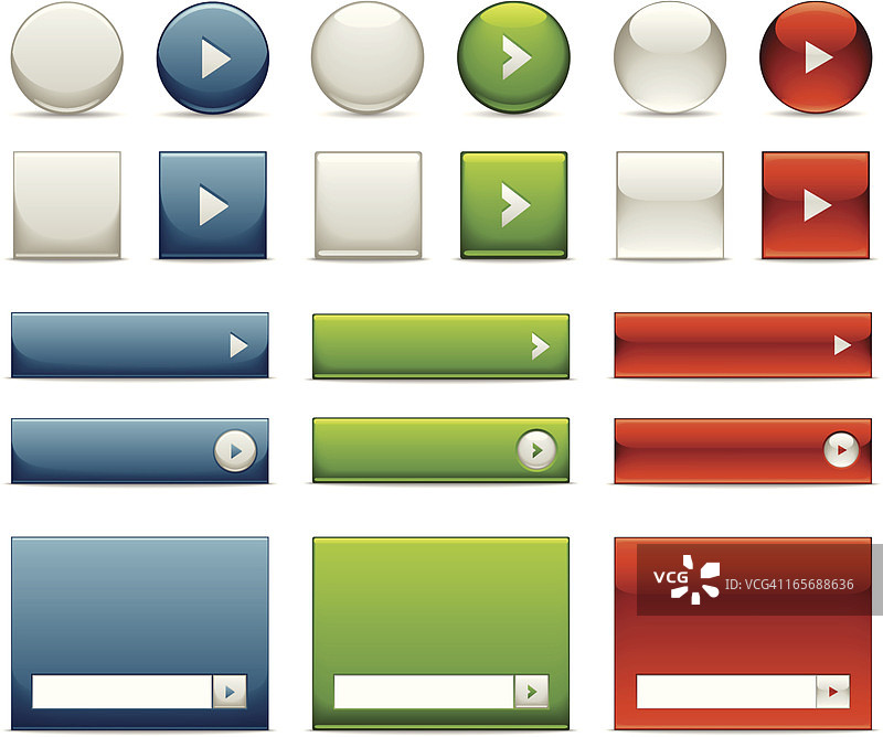 网页按钮 - 行动号召图片素材