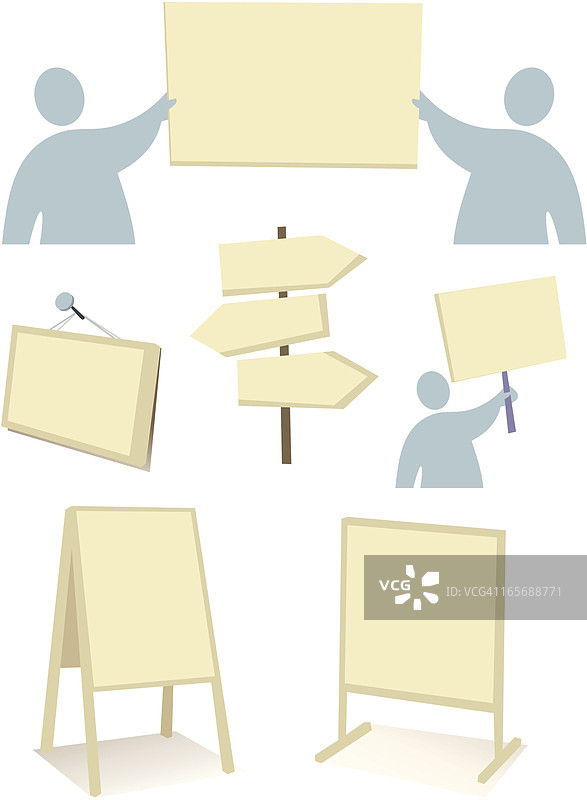 海报和指示牌图片素材